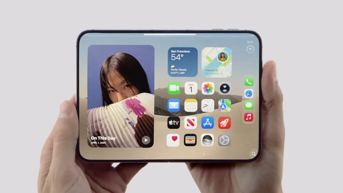 iPhone Duo: vinco da tela aparece sensível em vídeos