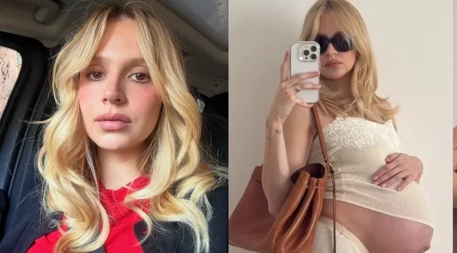 Isabella Scherer mostra barrigão e brinca sobre parto próximo