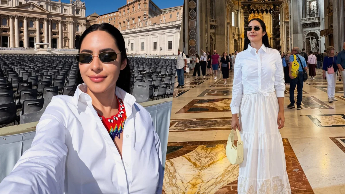 Isabelle Nogueira no Vaticano: ex-BBB descreve visita como "aconchegante"