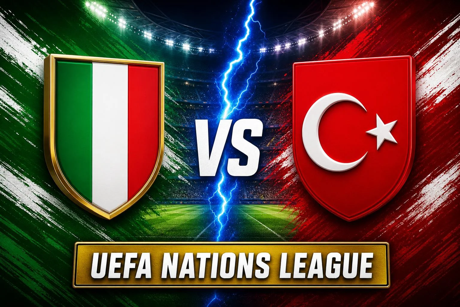 Itália x Turquia ao vivo — UEFA Nations League