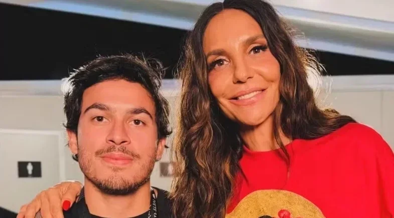 Ivete Sangalo surge coladinha com Tiago Maia no Rock in Rio