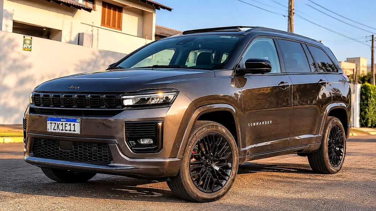 Jeep Commander Blackhawk: performance esportiva por R$ 329.990
