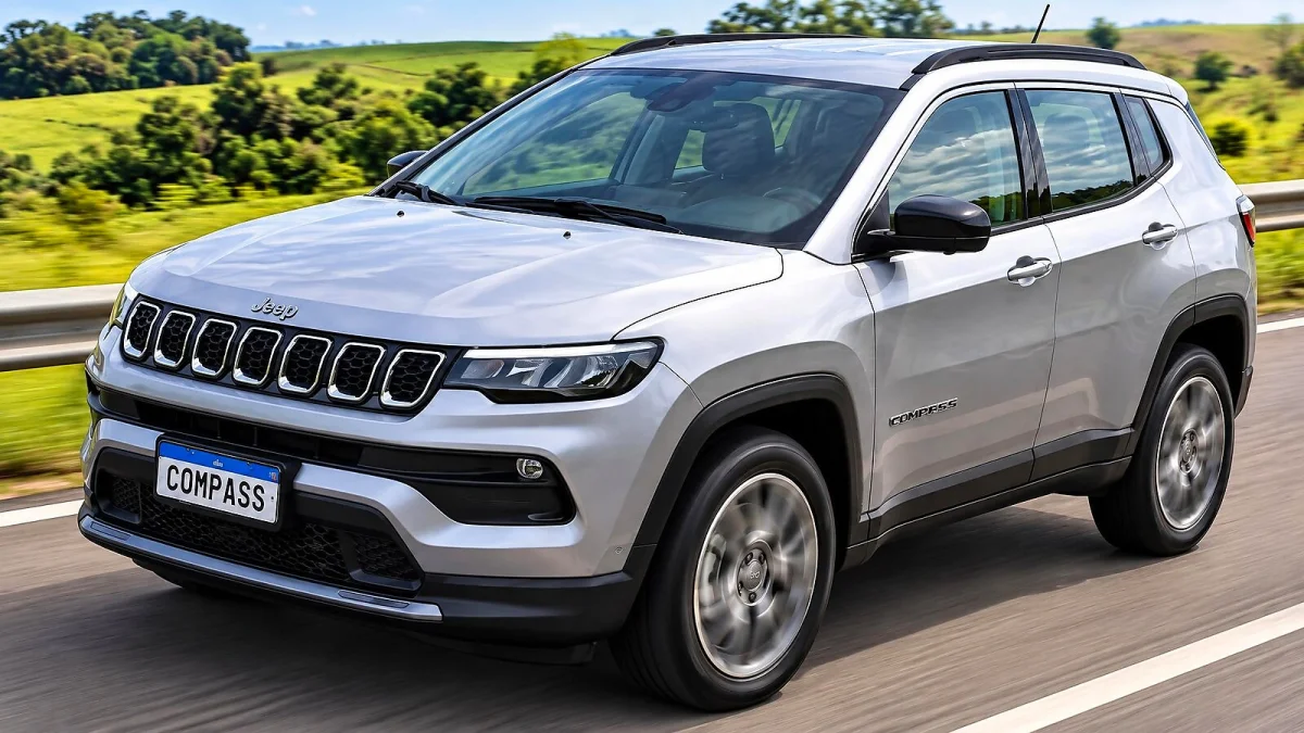 Jeep Compass ganha MHEV 48V em duas versões e corta 11% de consumo