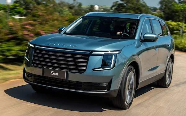 Jetour S08: SUV híbrido 7 lugares parte de R$ 259.990