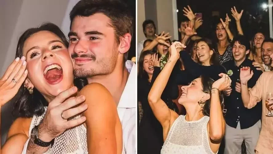 João Assunção celebra noivado; ausência de Fábio Assunção chama atenção