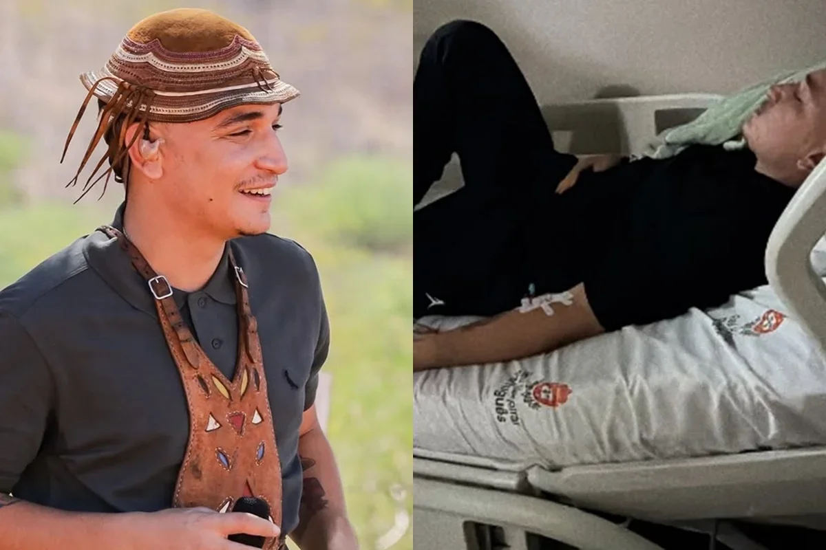 João Gomes no hospital: esposa alerta que 'está mal demais'