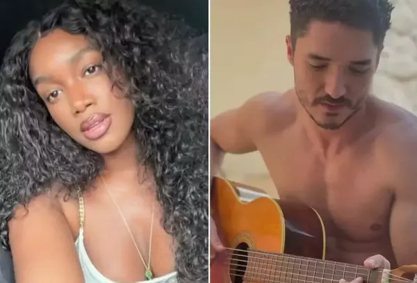 João Vitor Silva revela motivo para manter namoro com Iza