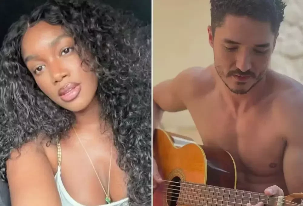 João Vitor Silva revela motivo para manter namoro com Iza