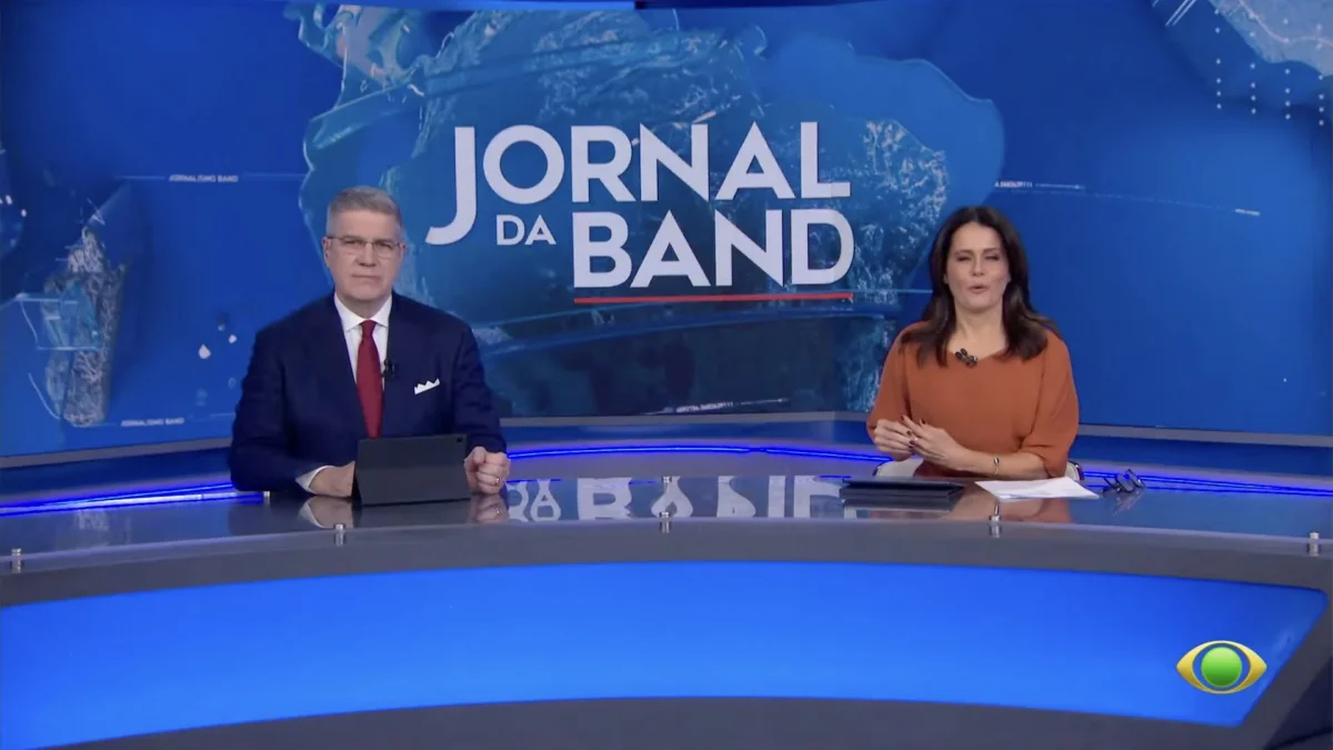 Jornal da Band assume terceiro lugar com 3,0 de média