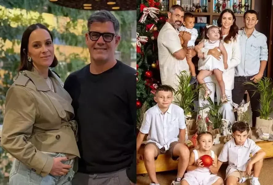 Juliano Cazarré anuncia sétimo filho no próprio aniversário