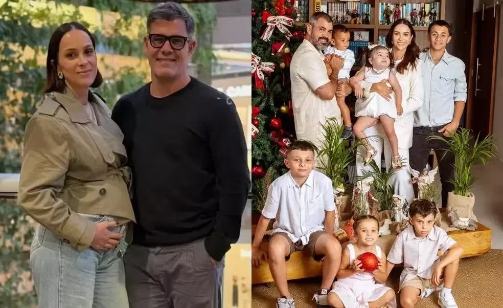 Juliano Cazarré: seis filhos e o anúncio da espera pelo sétimo