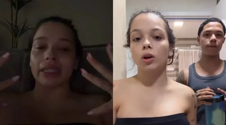 Kamylinha apaga fotos da filha após críticas por chupeta em formato de batom