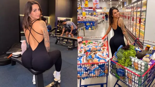 Karol Rosalin propõe 'taxa fitness' a homens que exigem corpo definido