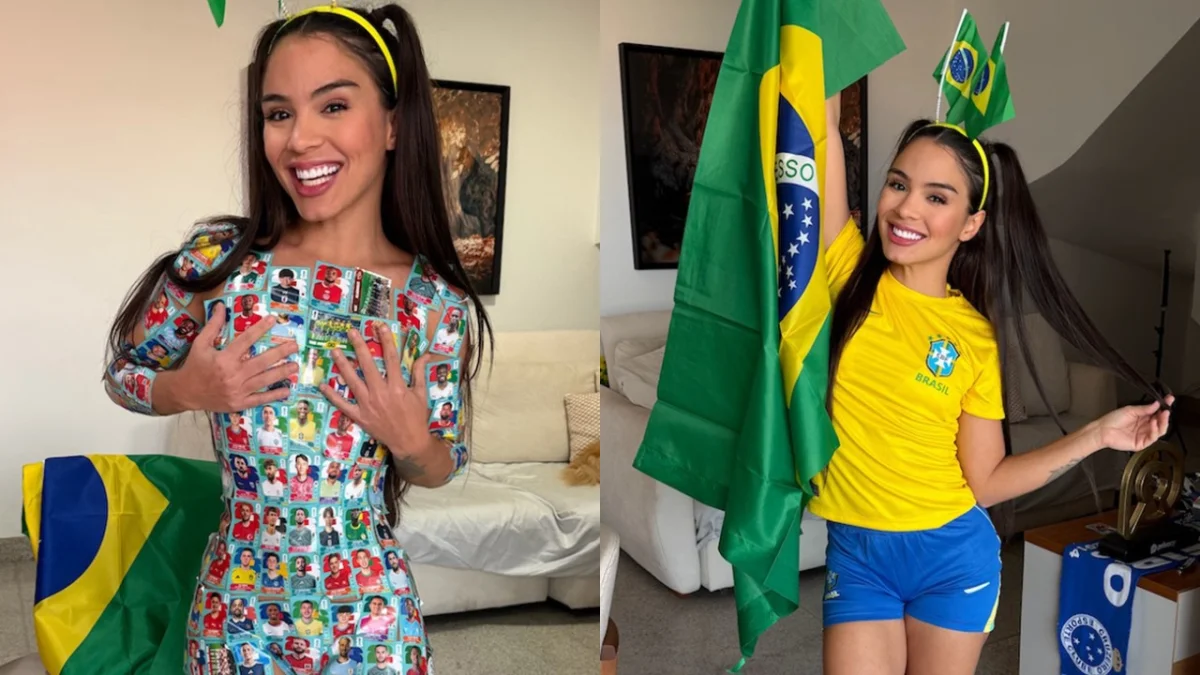 Kellyta Tharys oferece conteúdo adulto por figurinhas raras