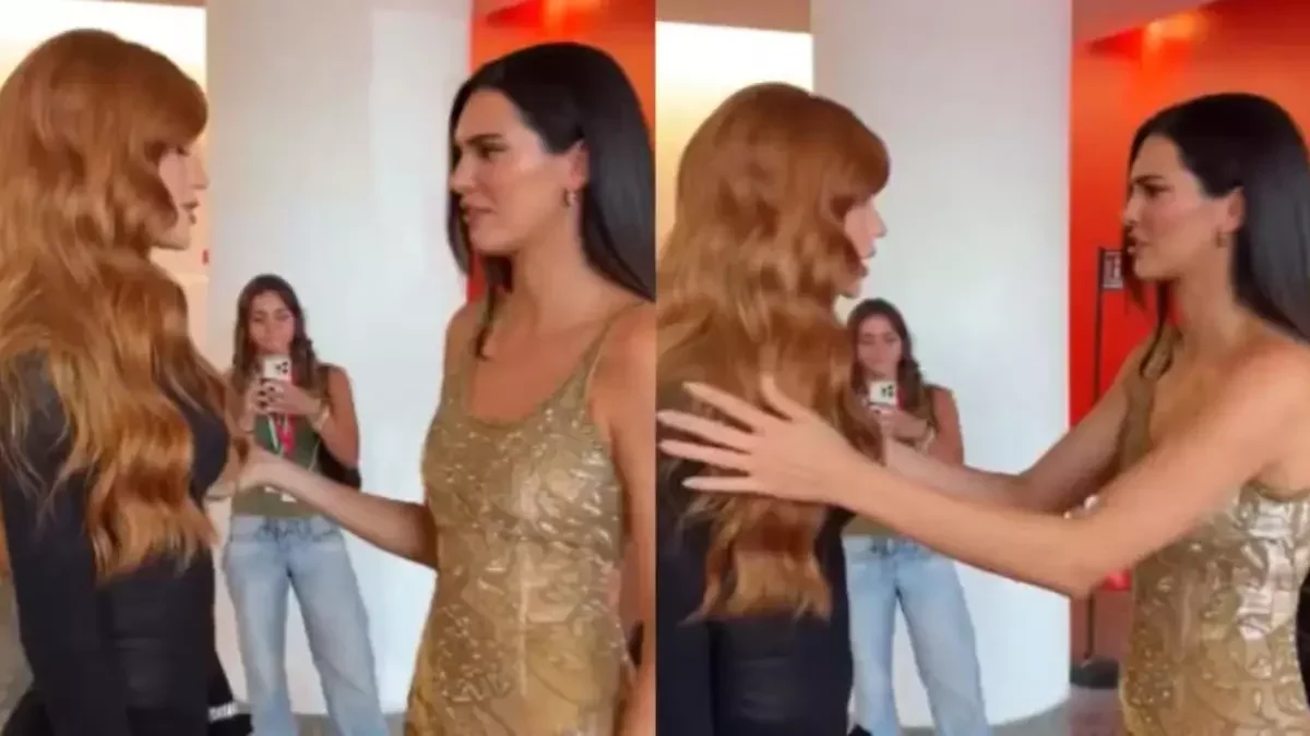 Kendall Jenner encontra Marina Ruy Barbosa em encontro marcante
