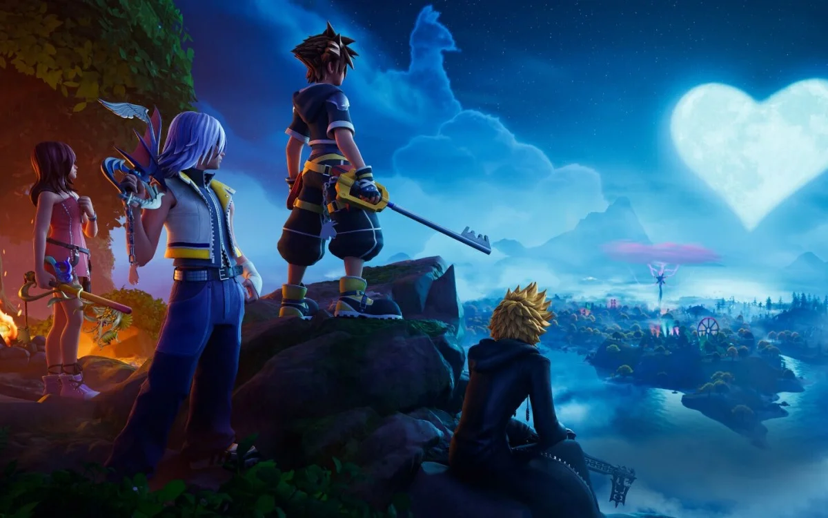 Kingdom Hearts chega ao Fortnite com keyblades que invocam trovão
