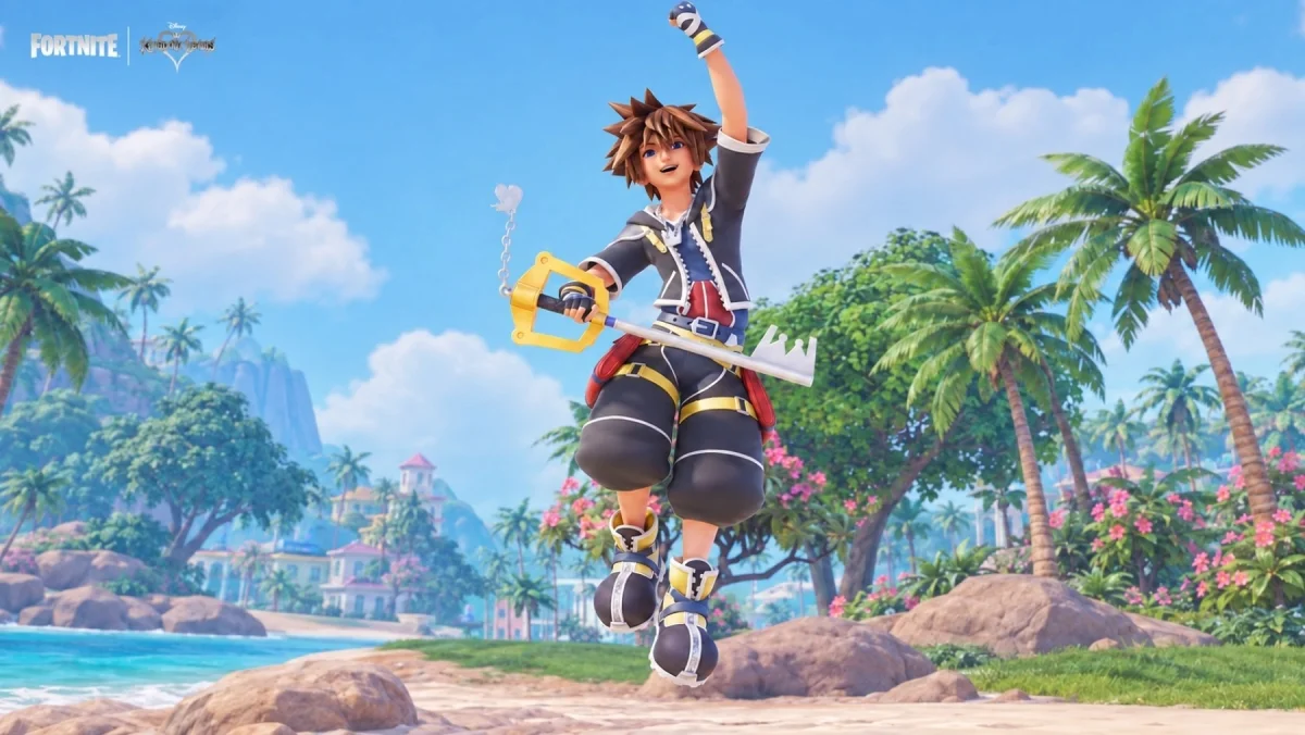 Kingdom Hearts no Fortnite: Sora aparece com visual próprio