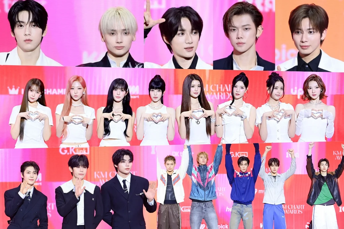 KM Chart Awards: ZEROBASEONE, TXT e P1Harmony no tapete