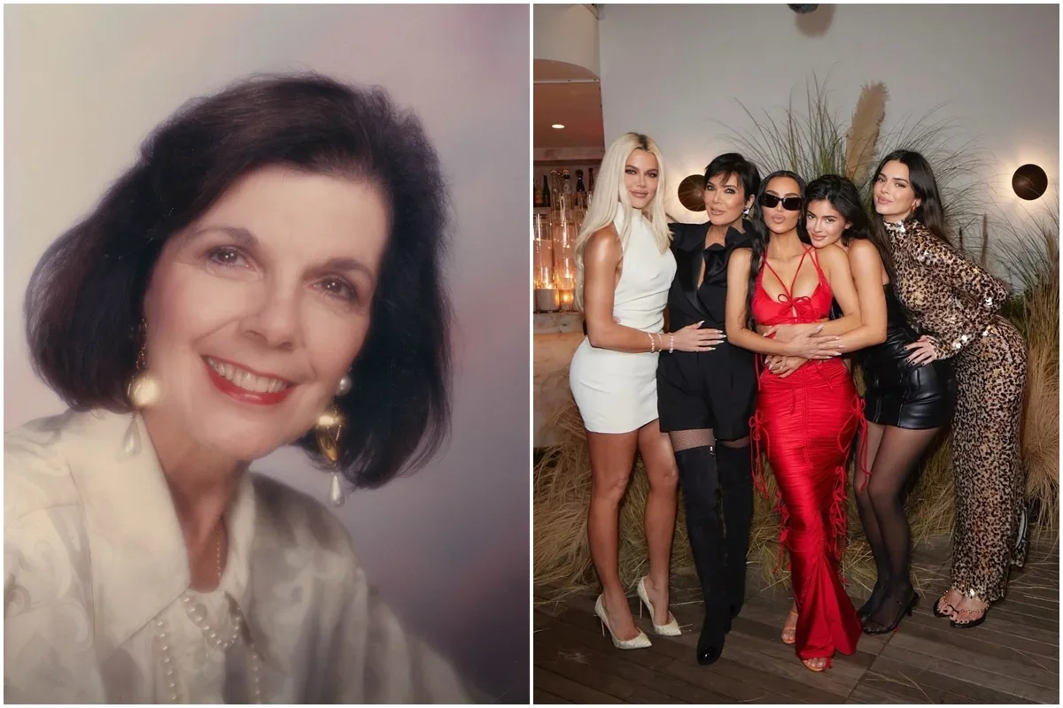 Kris Jenner anuncia perda da mãe, avó das Kardashians