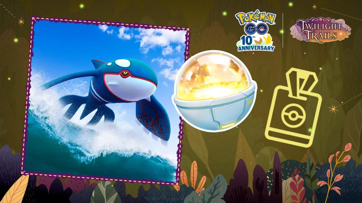 Kyogre no Passe GO: encontro gratuito com chance de Brilhante