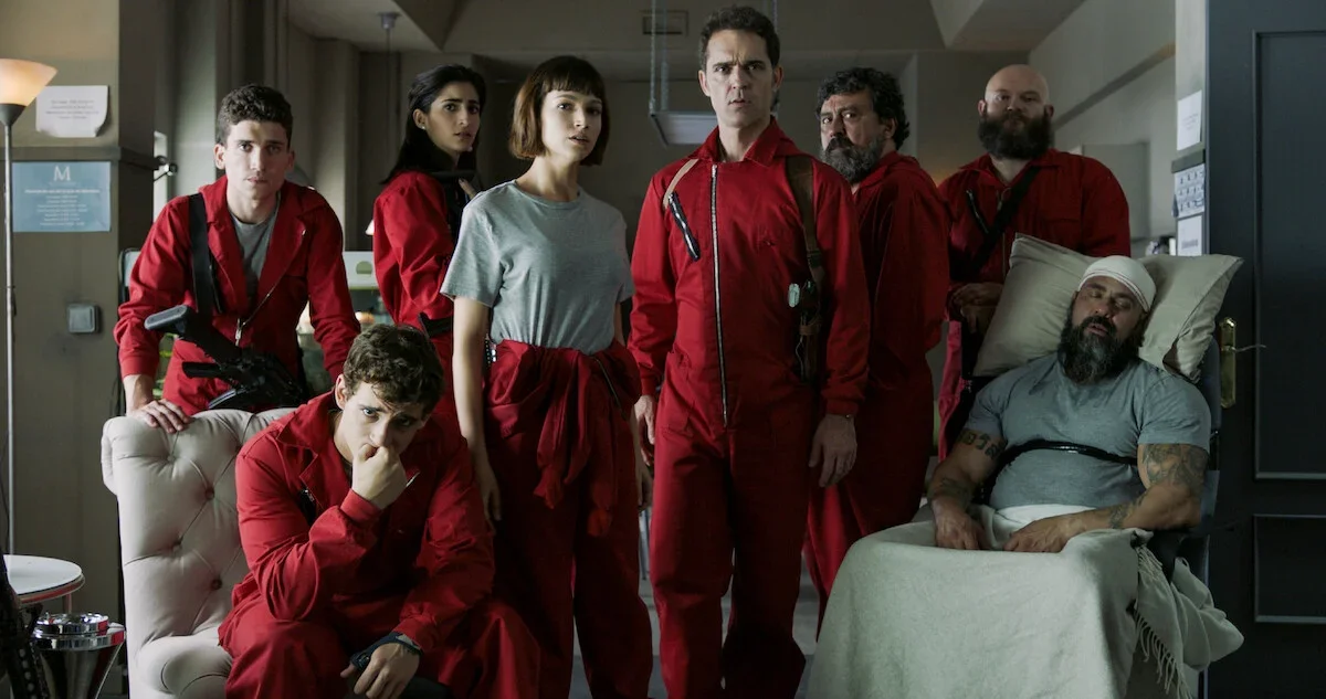 La Casa de Papel: elenco principal com 11 personagens-chave
