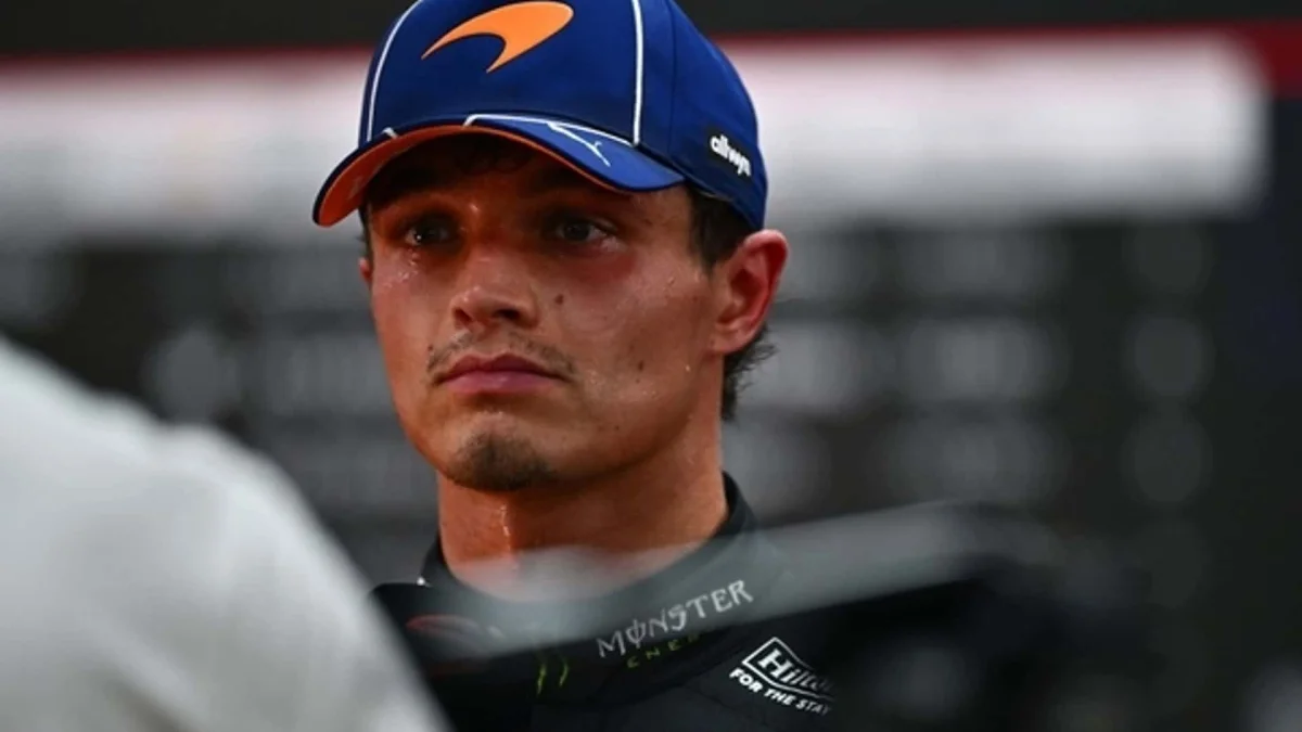 Lando Norris pede desculpas por toque que fez Piastri abandonar