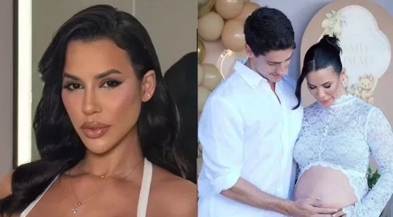 Larissa Tomásia termina com Luciano Taborda e prioriza o bebê