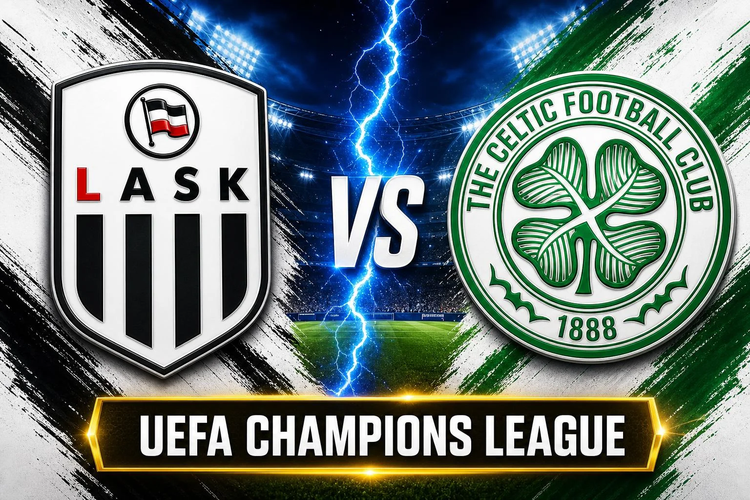 Lask Linz x Celtic ao vivo — UEFA Champions League