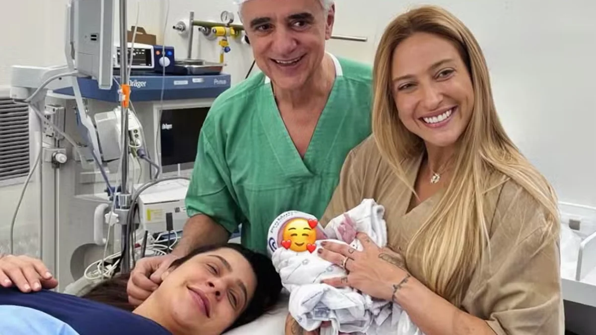Lauana Prado compartilha primeiros registros do nascimento de Dom