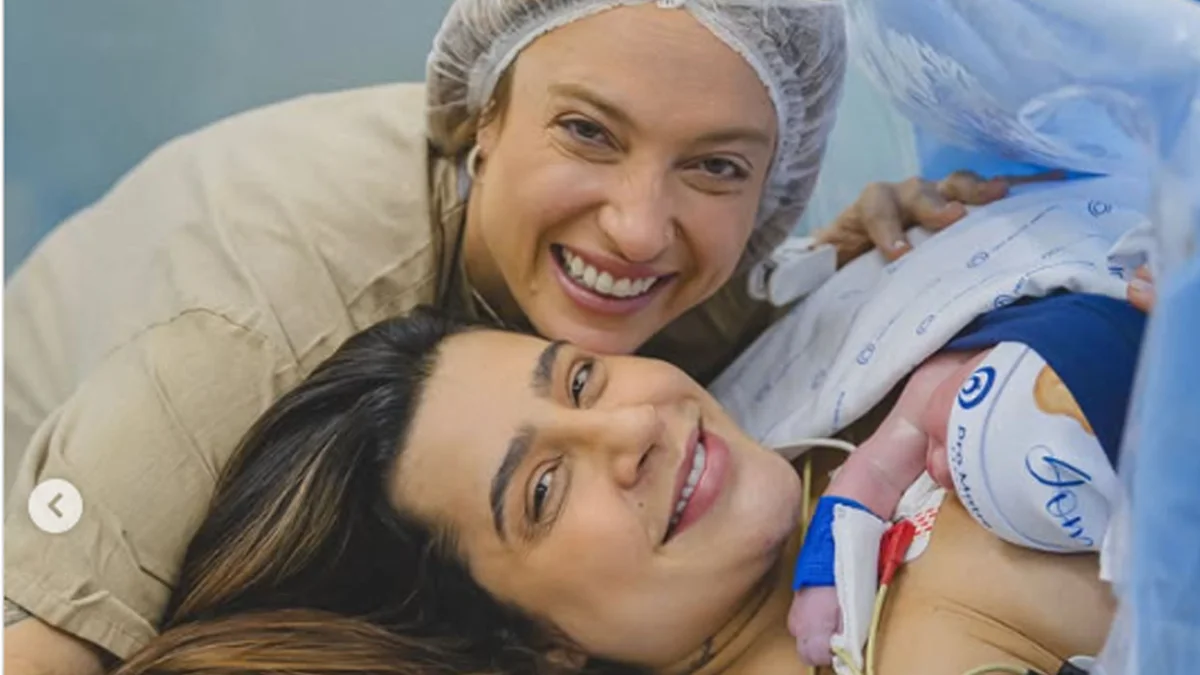 Lauana Prado publica vídeo do nascimento de Dom e emociona seguidores