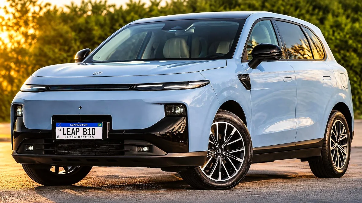 Leapmotor B10 estreia versão com gasolina por R$ 179.990