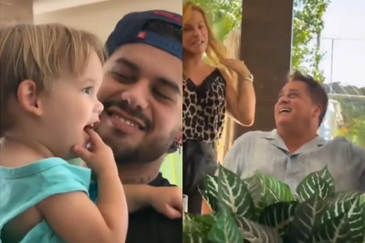 Leonardo criticado após vídeo com o caçula de Zé Felipe