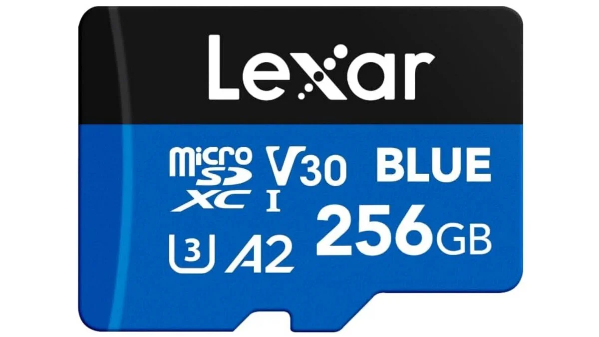Lexar 256GB microSD: queda de preço abre upgrade por $58