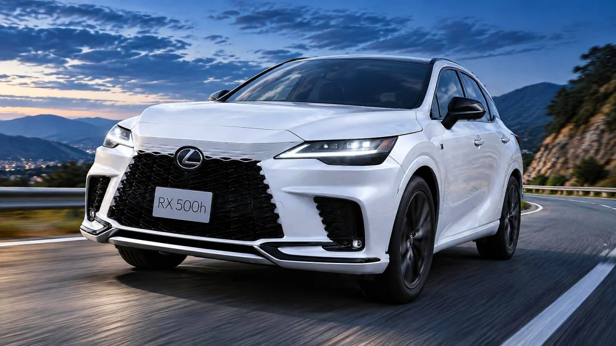 Lexus RX 500h: chassi recalibrado e preço parte de ¥9.290.000