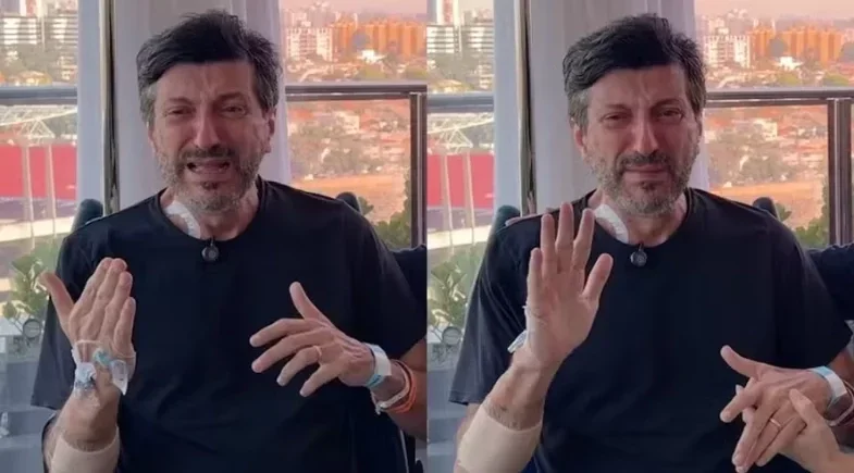 Lito Sousa grava recado no dia do diagnóstico de Creutzfeldt-Jakob