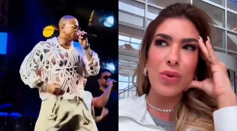 Lore Improta reage a vídeo que mostra parte íntima de Léo Santana