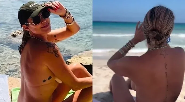 Luana Piovani reposta vídeo de topless após Instagram apagar