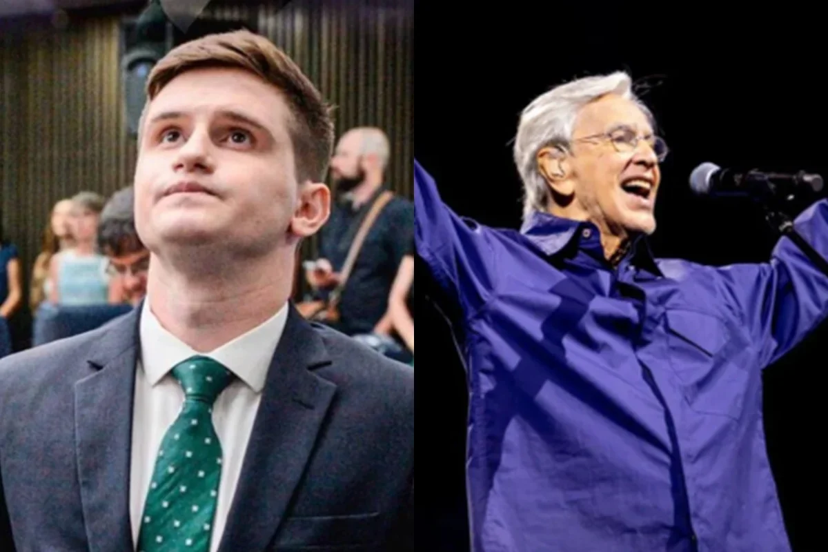 Lucas Pavanato enfrenta pedido de R$ 50 mil de Caetano Veloso