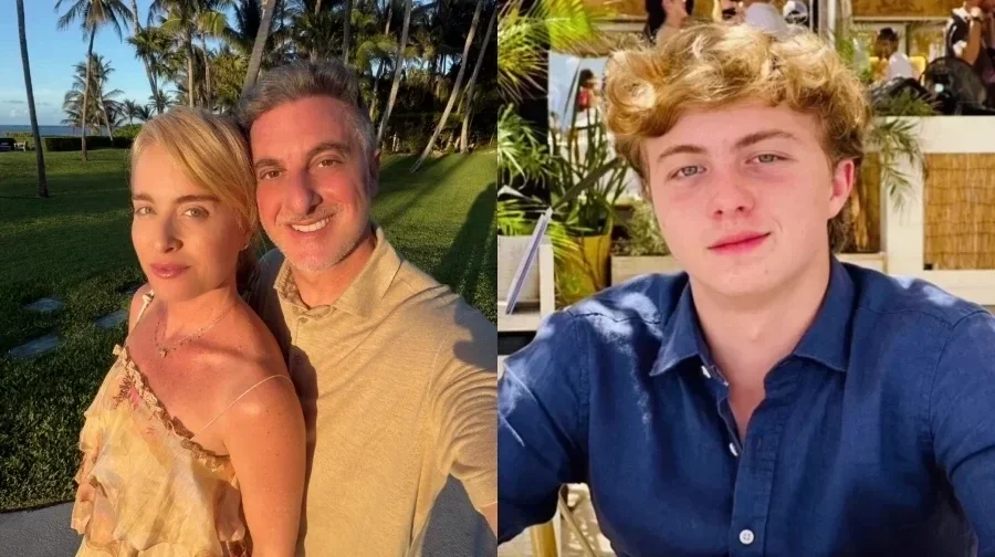 Luciano Huck celebra aprovação de Benício no Insper
