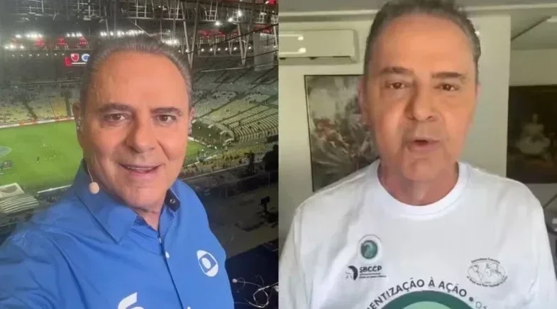 Luis Roberto conclui tratamento após 33 sessões de radioterapia