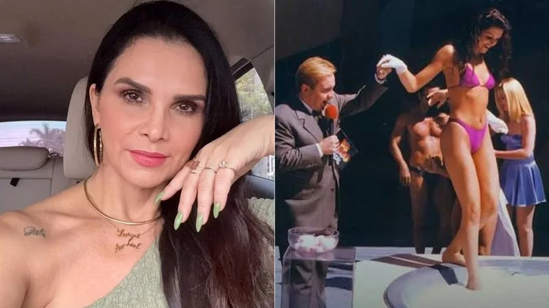Luiza Ambiel revela pressão por magreza na Banheira do Gugu