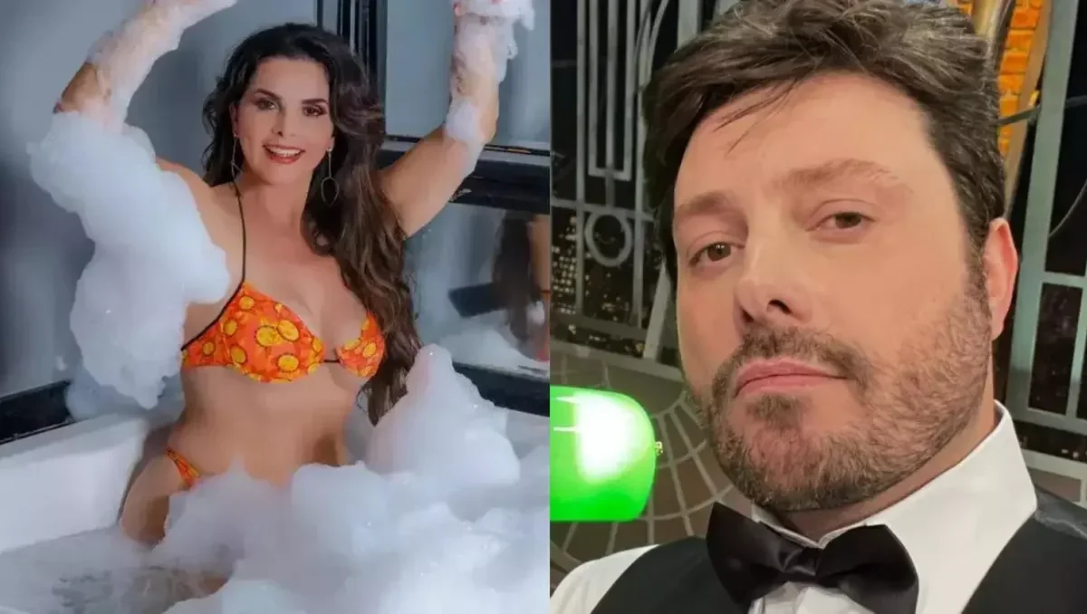 Luiza Ambiel revela que Danilo Gentili a recebeu peladão