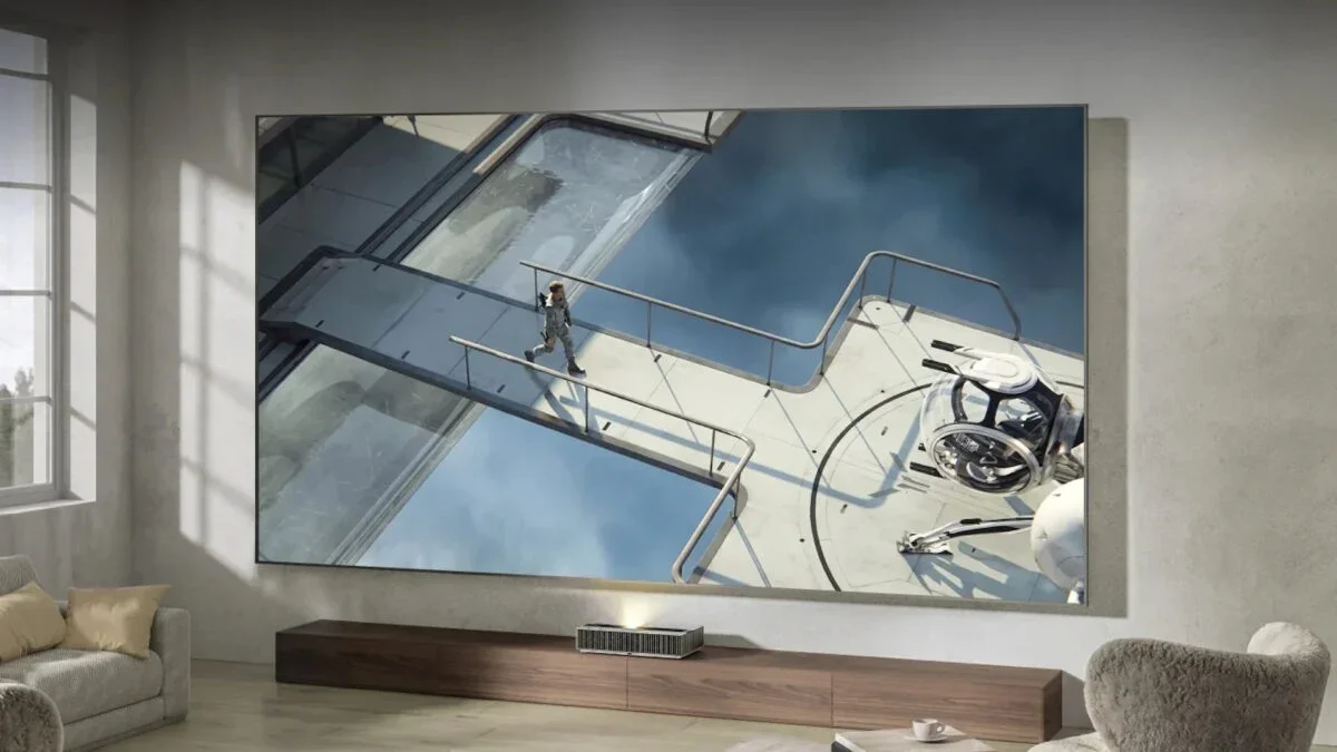 LuxVision projeta 200 polegadas e mira substituir sua TV