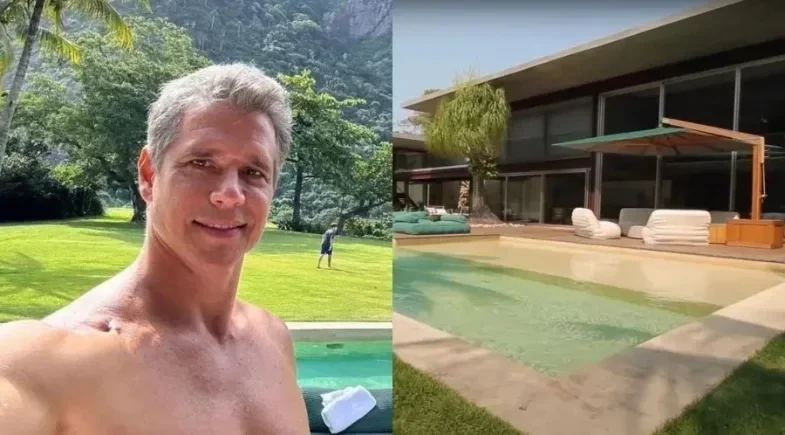 Márcio Garcia: mansão citada em investigação sobre Vorcaro