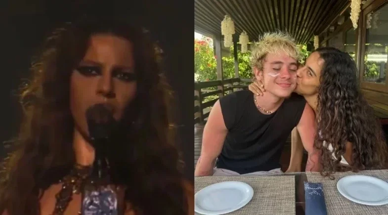 Marina Sena chora no palco após término com Juliano Floss