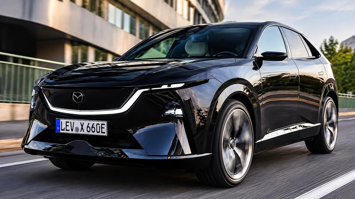 Mazda CX-6e permite reproduzir palavrões pelo alto‑falante externo