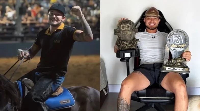 MC Gui: título na vaquejada após apenas 60 dias de treino