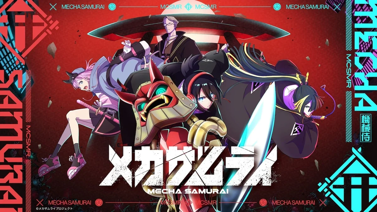 MECHA SAMURAI anuncia teaser e elenco para estreia online