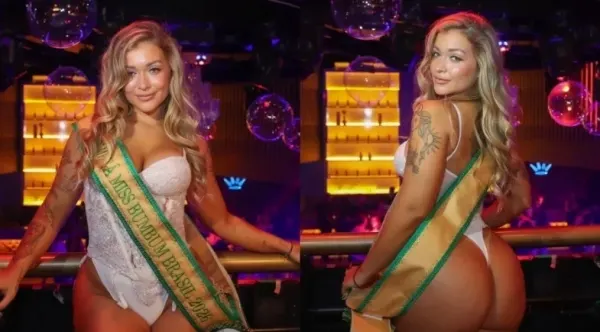 Mel Breia: Miss Bumbum 2026 descobre lipedema ao revisar fotos
