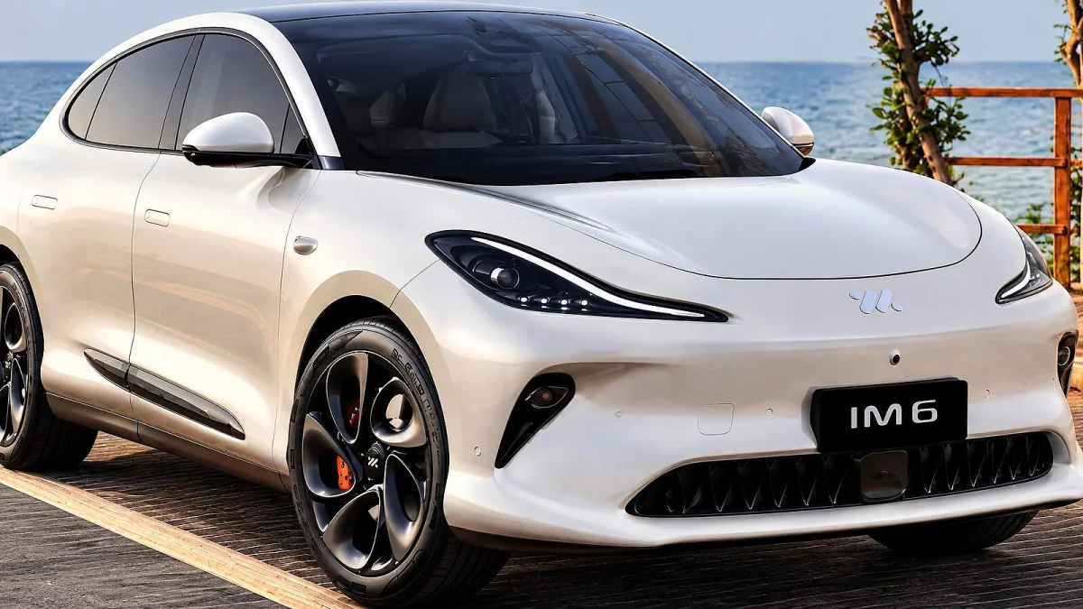 MG IM6: SUV elétrico traz tela de 26,3 pol. e rodas traseiras esterçantes
